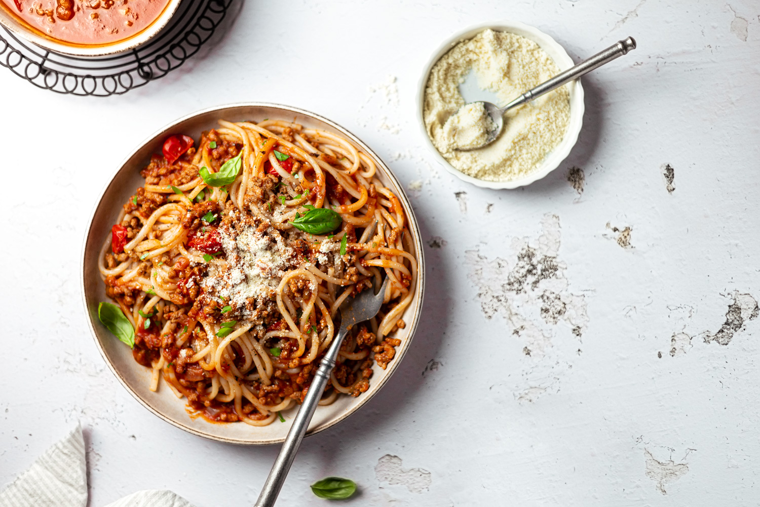 Konjakspaghetti mit Veganer Bolognese